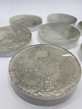 Load image into Gallery viewer, Wood Brain by Lindsay Zuelich Epoxy glow in the dark mini moon