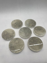 Load image into Gallery viewer, Wood Brain by Lindsay Zuelich Epoxy glow in the dark mini moon