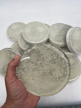 Load image into Gallery viewer, Wood Brain by Lindsay Zuelich Epoxy glow in the dark mini moon