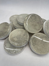 Load image into Gallery viewer, Wood Brain by Lindsay Zuelich Epoxy glow in the dark mini moon