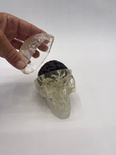 Load image into Gallery viewer, Wood Brain by Lindsay Zuelich Walnut Wood Brain with epoxy skull