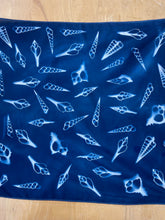Load image into Gallery viewer, Seashells Cyanotype Bandannas – Limited Edition