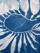 Load image into Gallery viewer, Seaweed 1 Cyanotype Bandannas – Limited Edition