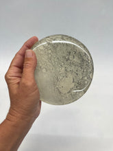 Load image into Gallery viewer, Wood Brain by Lindsay Zuelich Epoxy glow in the dark mini moon
