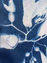 Load image into Gallery viewer, Seaweed 3 Cyanotype Bandannas – Limited Edition

