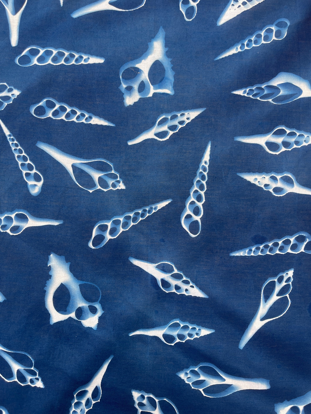 Seashells Cyanotype Bandannas – Limited Edition