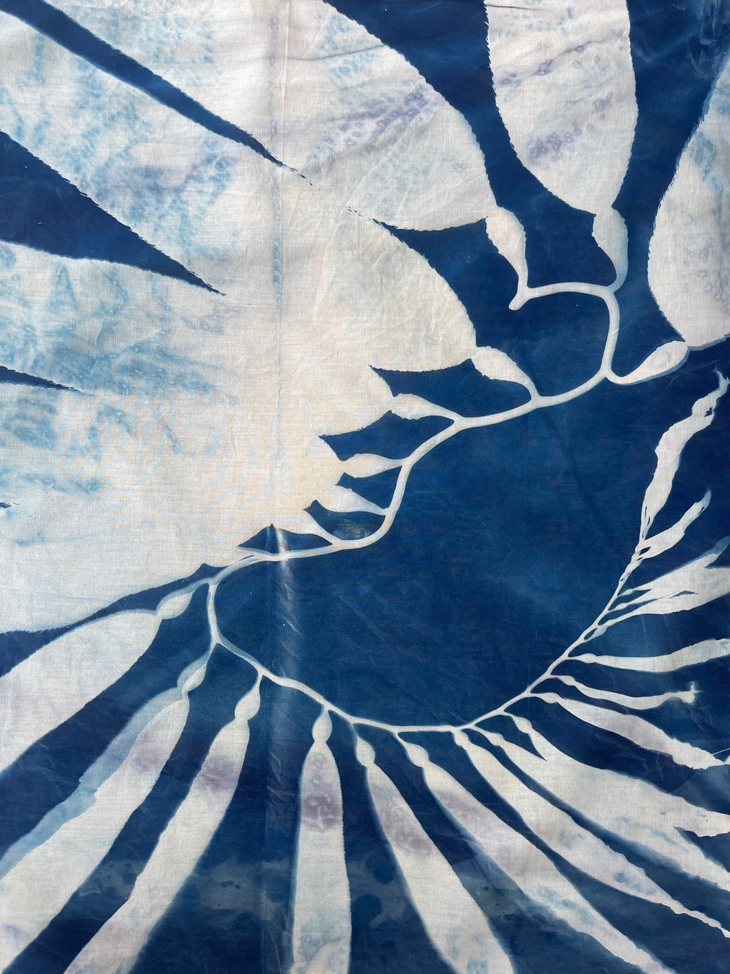 Seaweed 2 Cyanotype Bandannas – Limited Edition